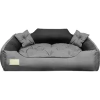 AIO Factory Großes Hundematte Hundebett 100x75 Katzenbett Hundesofa Hundekissen Hundekörbchen
