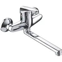 BEITZ & Walz AqvaBasic II Wandspültisch-Ehm. 300 mm Ausl., chrom