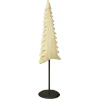 Viana Holz Tannenbaum Weihnachtsdeko Paulownia Natur54cm