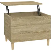 vidaXL Couchtisch Sonoma-Eiche 60x44,5x45 cm Holzwerkstoff
