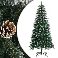 Syfax Künstlicher Weihnachtsbaum mit Ständer Grün 120 cm PVC