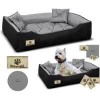 AIO Factory Hundebett PRESTIGE 55x45 cm wasserdicht grau