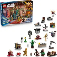 LEGO Star Wars Adventskalender 2025, Star Wars Thema, Kreatives Spiel, Tägliche Überraschung