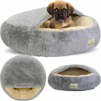 AIO Factory Großes Hundematte Hundebett 50 CM Katzenbett Hundesofa Hundekissen Hundekörbchen