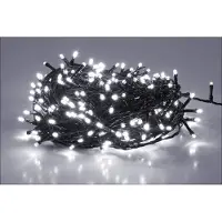 Spetebo Weihnachts Lichterkette 240 LED - (kalt) weiß