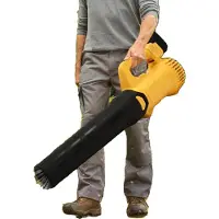 OEM 3000W kabelloser Laubbläser, 3,3 m³/min Luftausstoß, 0-200 km/h Blasgeschwindigkeit, zwei Batterien