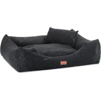 Adgo Oaza Hundebett mit Rand, Haustierbett, Bett, Bodenbett, Hundekissen, Hundesofa, Katzenbett, Hundekörbchen, Hundecouch