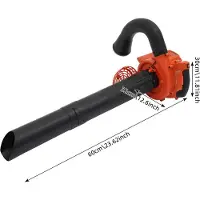 StarTech.com Laubbläser & Laubsauger - 260FSH Handgerät - 220V Elektrisch - Mit Fangsack - 3-in-1 Blasen/Saugen/Mulchen - Kabelgebunden