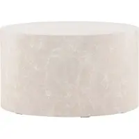 Furnlux Classic FURNLUX Couchtisch York Marmor Grau 80cm / Hauptfarbe: Grau / Abmessungen: 80 x 80 x 45 cm