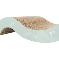 Trixie Onda Junior Katzenkratzbaum, 38x7x18 cm, Beige, Recycelbarer Karton