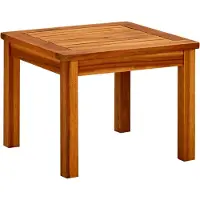 Syfax Garten-Couchtisch 45x45x36 cm Massivholz Akazie