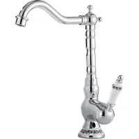 OEM Waschbeckenarmatur, wassersparendes Design, einfache Installation, Silber