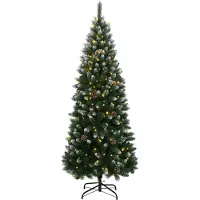 Syfax Künstlicher Weihnachtsbaum 150 LEDs 150 cm