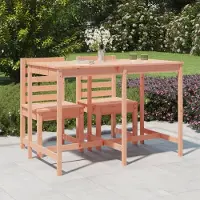 vidaXL Möbel Gartentisch 159,5x82,5x110 cm Massivholz Douglasie - Gartentische &40530