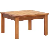Syfax Garten-Couchtisch 60x60x36 cm Massivholz Akazie