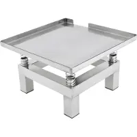 StarTech.com Beton Rütteltisch - 35×35 cm Vibrationsplattform - Leistung 50 W - Frequenz 3000–3600 U/min - Max 10 kg - Spannung 220 V - 4 Federn - Grau