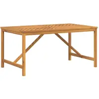 Syfax Garten-Esstisch 150x90x74 cm Massivholz Akazie