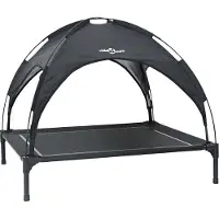 Syfax Hundebett Schwarz 90 x 81 x 80,5 cm Stahl