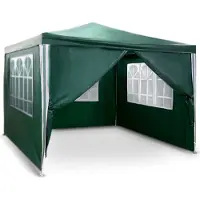 Plonos Grüner Gartenpavillon 3x3m 4935