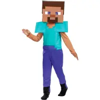 Minecraft Steve Kostüm, 3-4 Jahre
