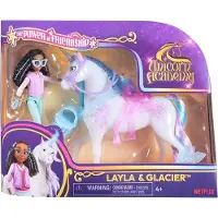 Unicorn Academy Spin Master "- Layla & Einhorn Glacier" mit echter Mähne