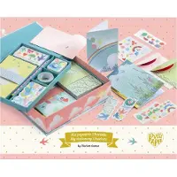 Djeco Briefpapier - 34 Teile - Charlotte - - One Size - Kreatives Spielset