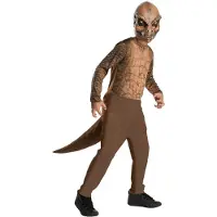 Jurassic World : T-Rex Kostüm mit Maske für 7-8 Jährige - 117-128 cm