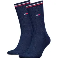 Tommy Hilfiger Socken "TH UNI TJ SOCK 2P ICONIC" 2 Paar, Verstärkte Ferse und Spitze für zusätzliche Strapazierfähigkeit