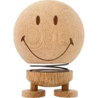 Hoptimist Smiley - Medium+ - 9,5 cm - Raw Oak - - One Size - Dekoration