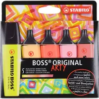 Stabilo - Highlighter Boss Original Ary - Warm Colors (5 pcs) (200991)