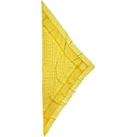 Lala Berlin Schal - Triangle Trinity Classic+ M - Gelb - - One Size - Schals