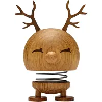 Hoptimist Rentier Bimble - Medium+ - 14 cm - Oak - - One Size - Dekoration
