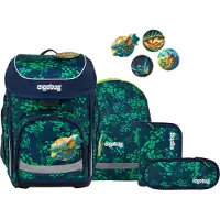 Ergobag Cubo Drachenbezwingbär - 5-teiliges Schulranzenset, Farbe:drachenbezwingbär, Größe:OS