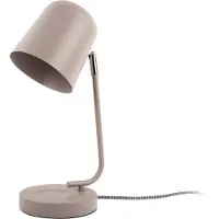 Present Time - Tischleuchte Encantar - Grau - Ø15cm Tischlampe - Nachttischlampe, Wohnzimmer, Schlafzimmer