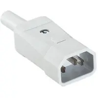 Bachmann 915.971 Kaltgerätestecker C14 70C grau