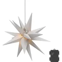Goobay LED-Weihnachtsstern 3D, Ø 56 cm, batteriebetrieben