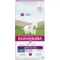 Eukanuba Daily Care Trockenfutter für empfindliche Haut, 12-kg-Beutel