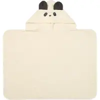 Liewood Vilas Panda Handtuch mit Kapuze, Creme de la Creme