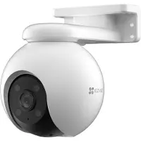 Ezviz H8 Pro 3K 5 MP WLAN Überwachungskamera mit Schwenk- und Neigefunktion, KI-gestützte Erkennung von Menschen und Fahrzeugen, Automatische Verfolgung, Zwei-Wege-Audio, Farbnachtsicht