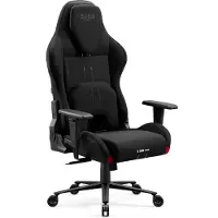 Diablo Chairs Diablo X.One Prime Gaming Stuhl Bürostuhl Schreibtischstuhl mit Kühlfunktion, Größe Normal, Farbe Schwarz