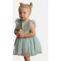 Mayoral Elegantes Kleid 1905 Grün Regular Fit