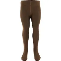 Minymo Strumpfhose "Stocking-solid" in Braun | Gr.: 128/134