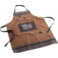 Douceur D`Interieur Douceur d'Interieur Fartuch kuchenny z kieszenią CAPPUCCINO, 100% bawełny, uniwersalny rozmiar