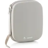 Jane 040218 U10, Kulturbeutel, Beige, Einfarbig, Reißverschluss, 275 mm, 45 mm