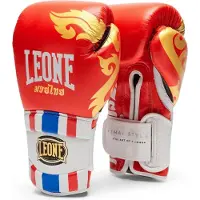 Leone1947 Thai Style Leder Künstliche Boxhandschuhe
