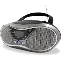 Metronic Portable Radio/CD Player Black DAB+