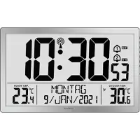 Technoline WS 8113, Digitaler Wecker, Rechteck, Schwarz, Drinnen, Erwachsener, Unisex