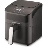 DS Produkte GOURMETmaxx Digitale Heißluftfritteuse | 4L Airfryer mit Timer & Touchscreen | Fritteuse mit vielseitigen Funktionen & Programmen | Energiesparend frittieren, nahezu ohne Öl | Minibackofen - 1400 W **