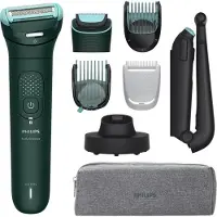 Philips Body Groomer 7000 Series - 2D-Flex-Scherkopf und duales Trimm-/Rasiersystem - BG7485/30