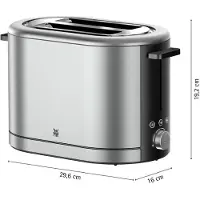 WMF Doppelschlitz Toaster mit Brötchenaufsatz